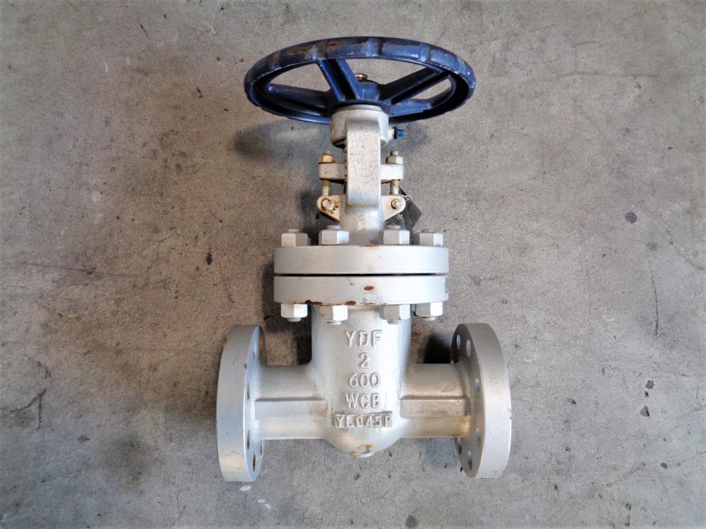 YDF 2" 600# WCB Gate Valve GA6R-WCB-5-NC